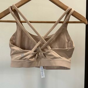 Lululemon Sports Bra | Size 6 | Color: Nude/Beige